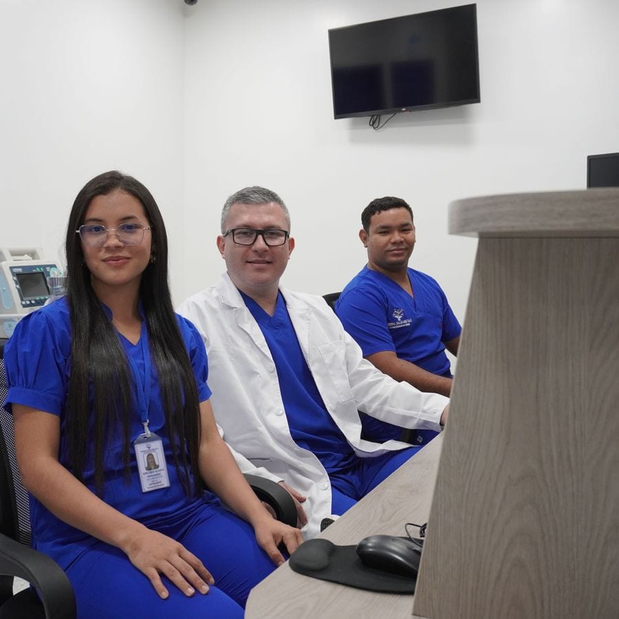 Puesto de enfermería de Integral Salud MBG