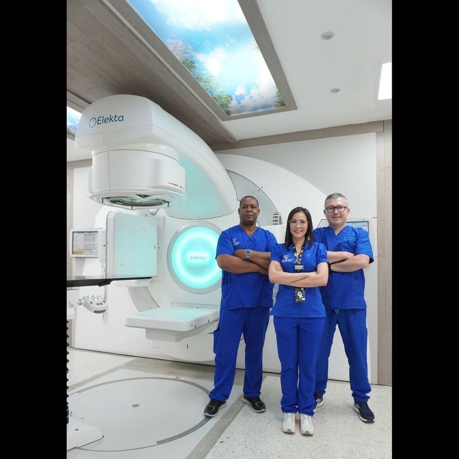 Sala de radioterapia con acelerador lineal Elekta